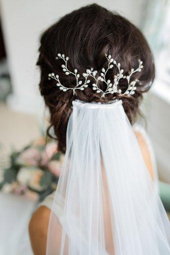42 Dreamy Wedding Hairstyles With Veil Wedding Forward