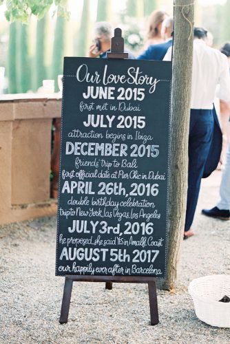 zeynab kanso wedding decoration signs love story joseba sandoval