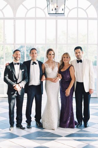 zeynab kanso wedding family photo with bride and groom 1 joseba sandoval