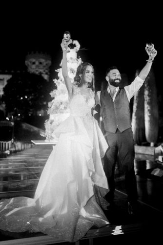 zeynab kanso wedding party bride and groom joseba sandoval
