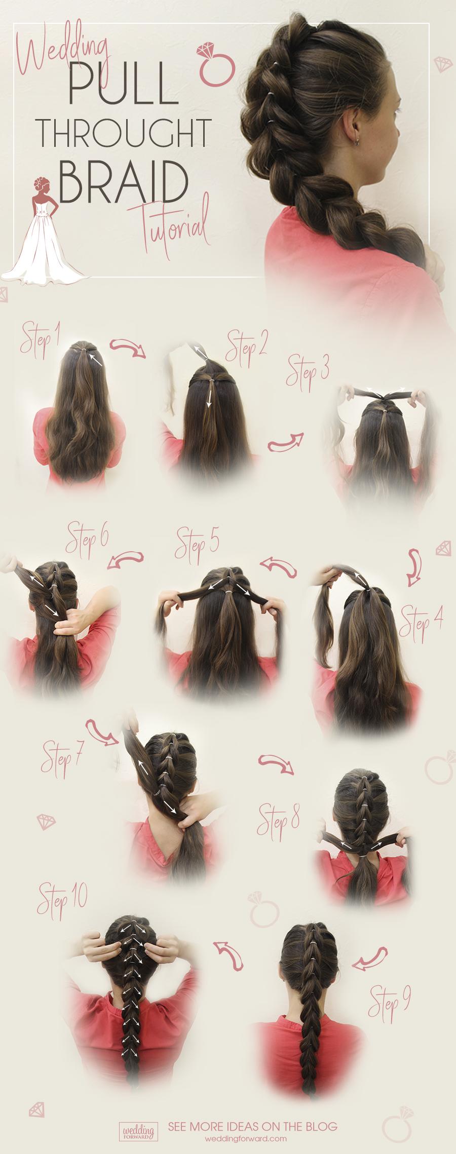 braided wedding hair tutorial