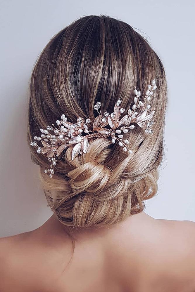 bridal headpieces for updos