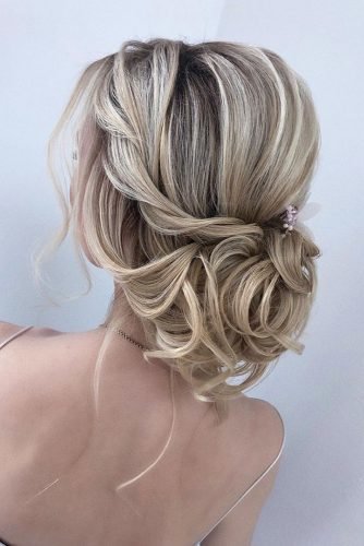 Loose Low Updo Hairstyles