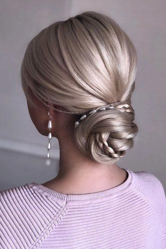 30 Bridesmaid Updos Elegant And Chic Hairstyles Wedding Forward