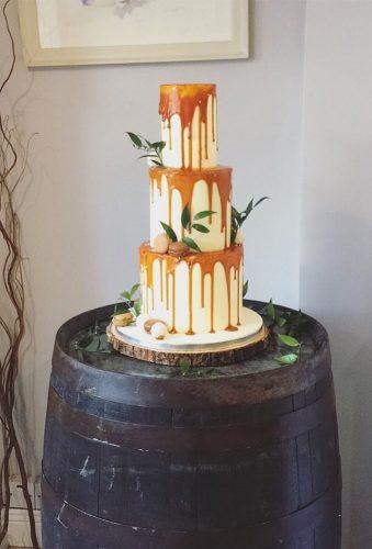 42 Yummy And Trendy Drip  Wedding  Cakes  Wedding  Forward