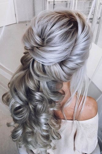 30 Bright Ideas For Fall Wedding Hairstyles Wedding Forward