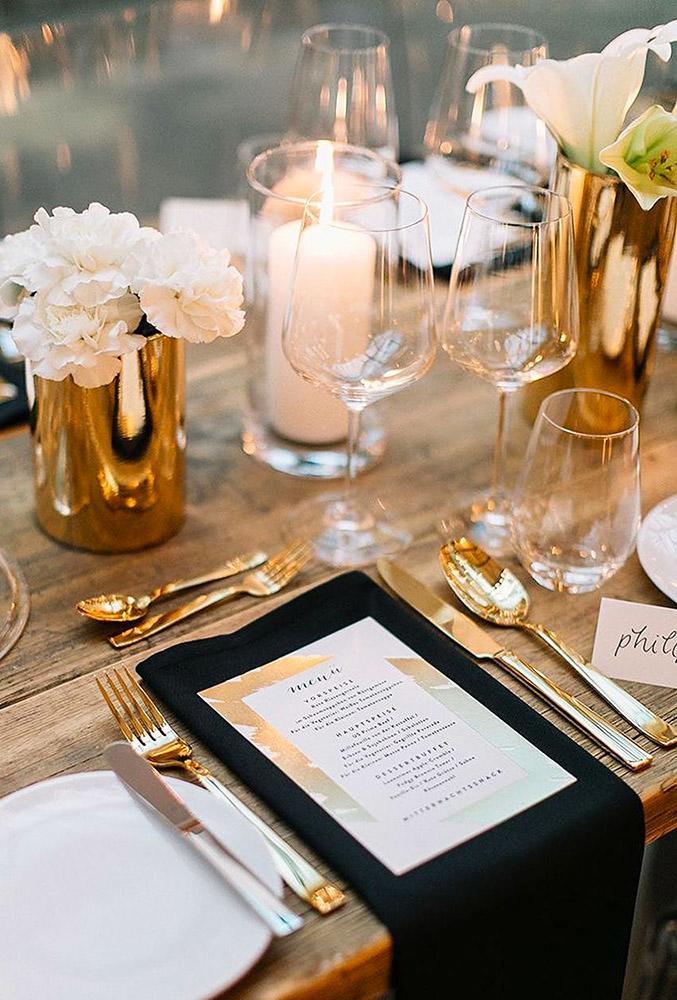 30 Most Luxury Gold Wedding Decorations Wedding Forward