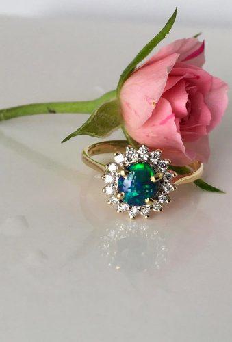 opal engagement rings dark opal ring theopalcutter