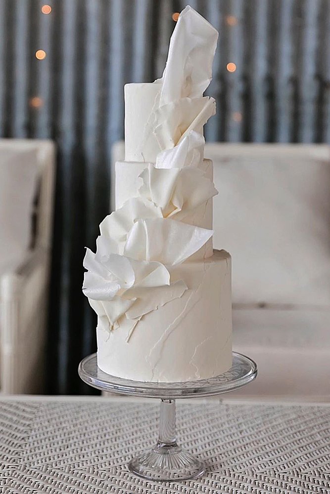 simple romantic wedding cakes simple white wedding cake