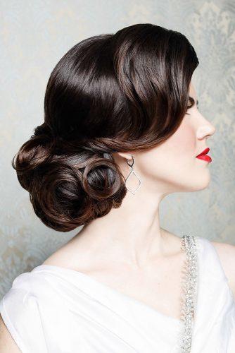 36 Always Feminine Vintage Wedding Hairstyles Wedding Forward