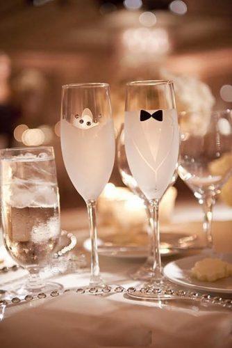 wedding glasses white matte for groom and bride victor sizemore photograp