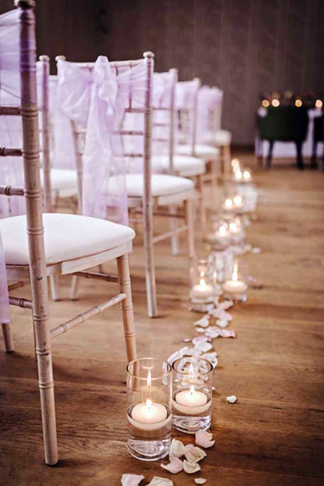 10 Amazing Wedding Ideas With Candles Wedding Forward