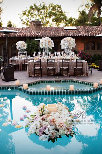 21 Wedding Pool Party Decoration Ideas For Your Backyard Wedding
