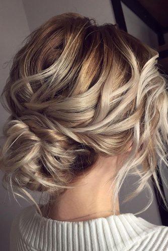 30 Ideas Of Wedding Updos For Medium Hair Length Wedding Forward