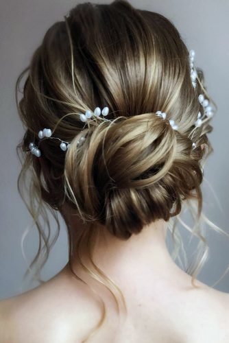 30 Top Wedding Updos For Medium Hair Wedding Forward