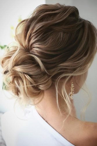 30 Top Wedding Updos For Medium Hair Wedding Forward