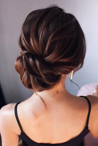 wedding-updos-for-medium-hair-textured-elegant-low-updo-on-dark-hair-tonyastylist