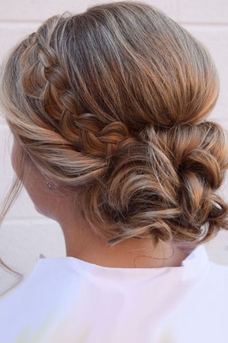 Inspiration For Wedding Updos For Short Hair Length Wedding Forward