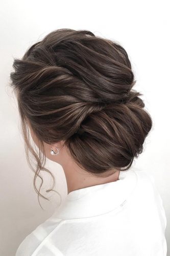 45 Wedding Updos For Short Hair Wedding Forward