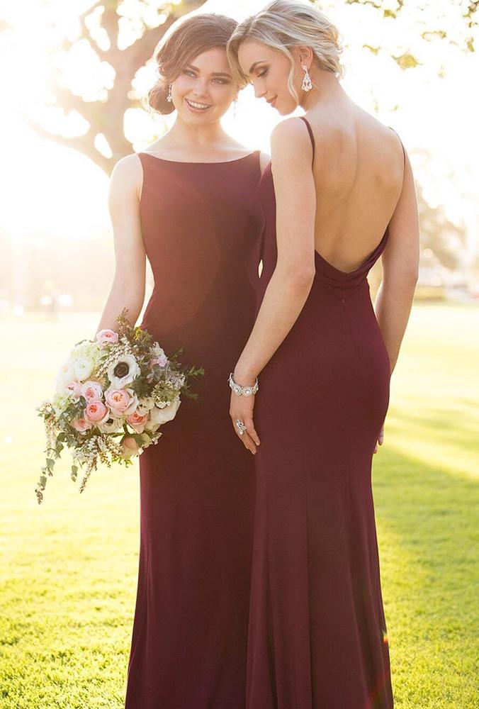 burgundy wedding outfits