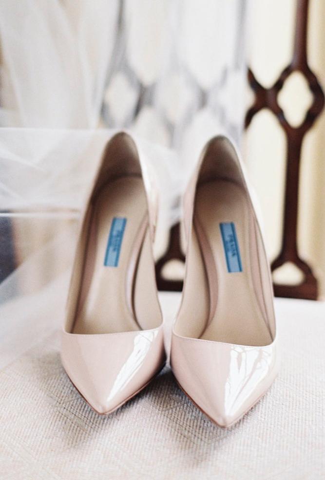 nude wedding shoes