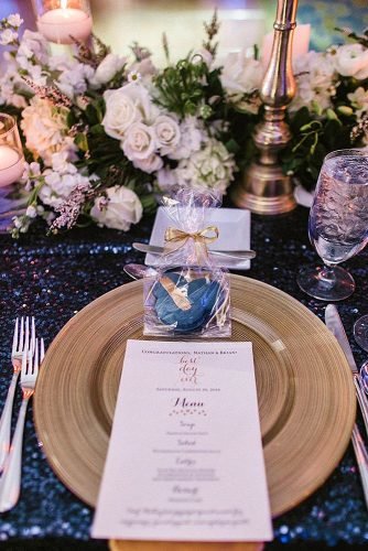 disney wedding mickey macaron wedding dinner