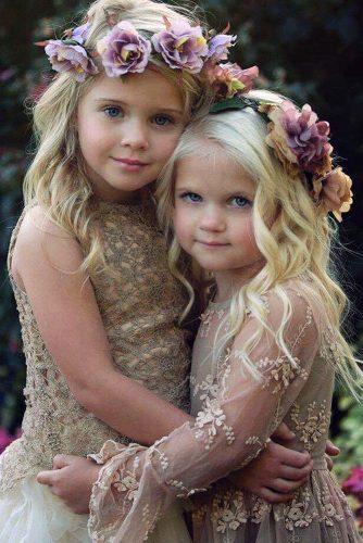 39 Cute Flower Girl Hairstyles 2020 Update Wedding Forward