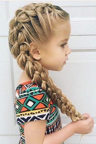 39 Cute Flower Girl Hairstyles 2020 Update Wedding Forward