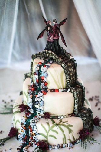 42 Eye Catching Unique Wedding Cakes