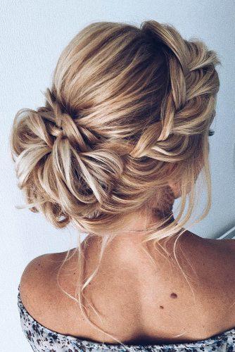 side hairstyles for wedding guest