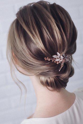 45 Wedding Updos For Short Hair Wedding Forward