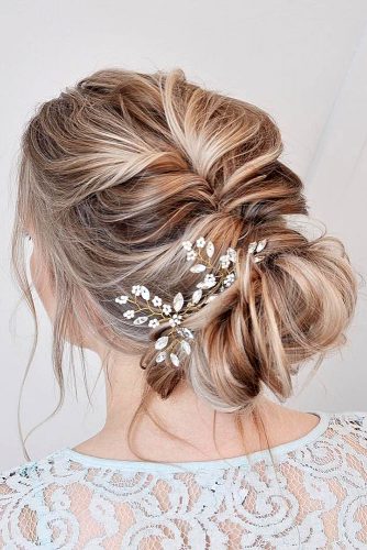45 Wedding Updos For Short Hair Wedding Forward