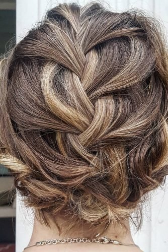 Inspiration For Wedding Updos For Short Hair Length Wedding Forward