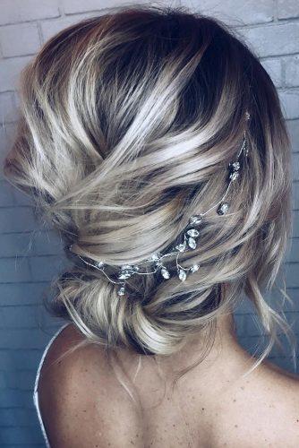 45 Wedding Updos For Short Hair Wedding Forward