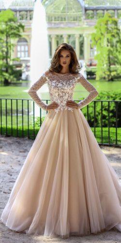 a line ivory off the shoulder lace with long sleeves victoria soprano 2018 wedding dresses style mia