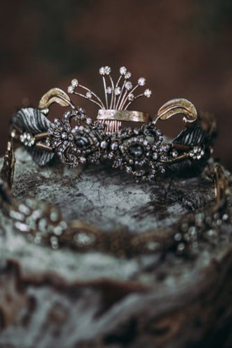 crown for the bride lorena erre photography