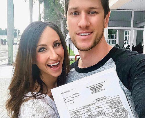 how to change your name young couple with marriage license