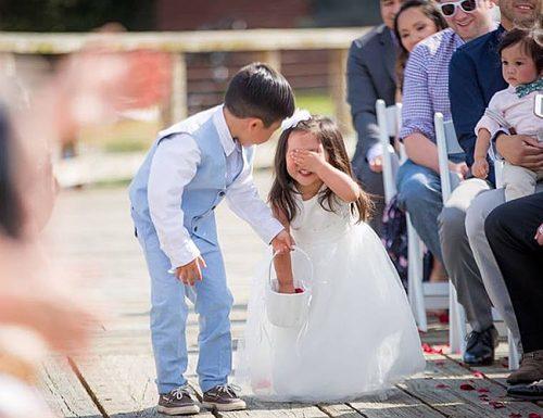 wedding ideas flower girl boy