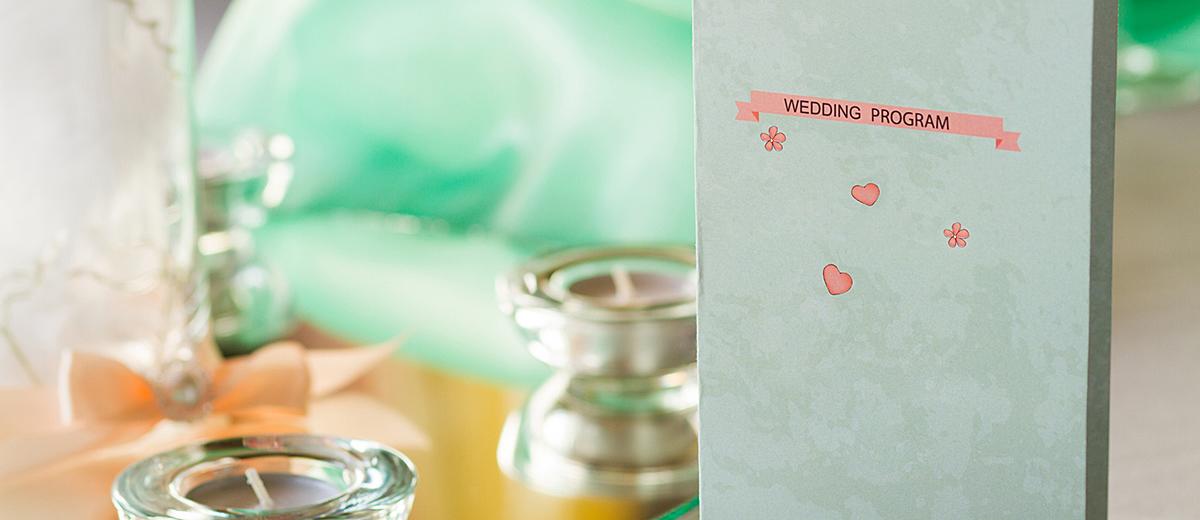5 wedding program template ideas for each taste wedding forward