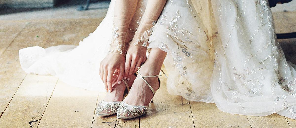 belle wedding shoes