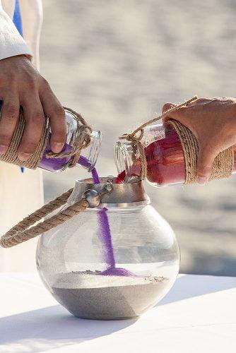 beach wedding wedding ceremony sand ceremony