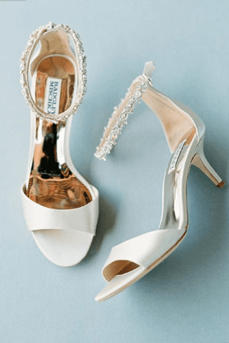 simple wedding sandals