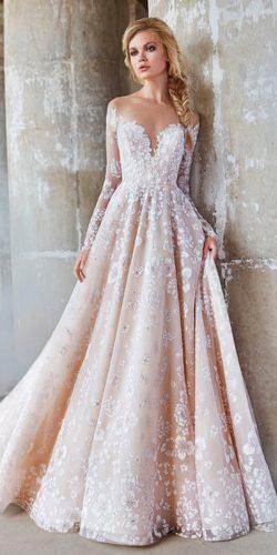 hayley paige pink wedding dress