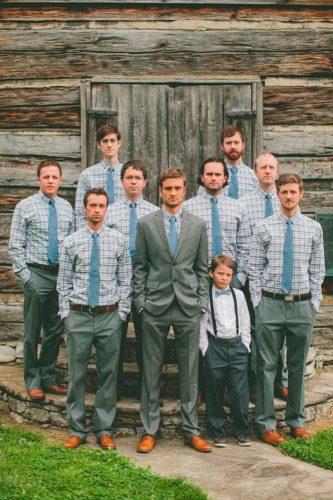 rustic groomsmen outfits