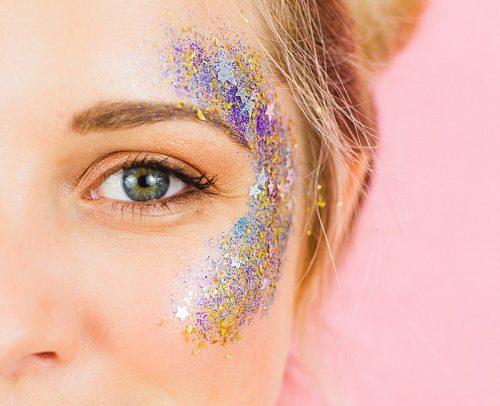 wedding reception games glitter face painting