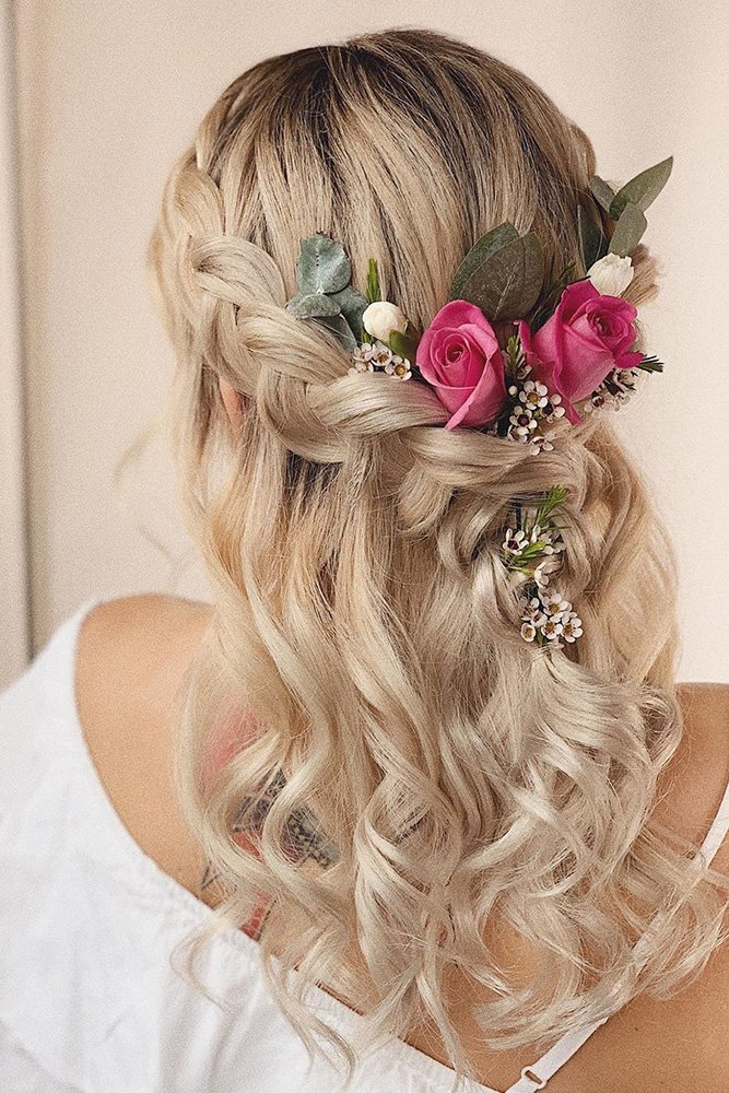 boho wedding hairstyles