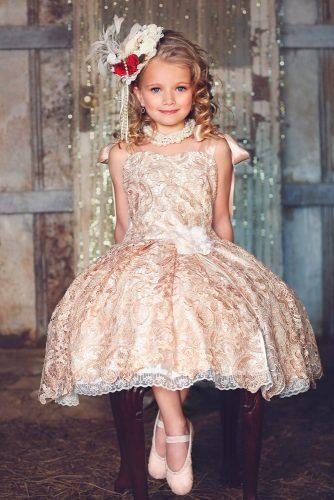 flower girl dresses vintage lace with straps knee length melissa jane designs