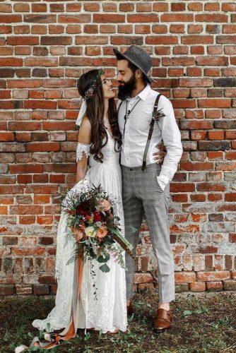 bohemian wedding attire