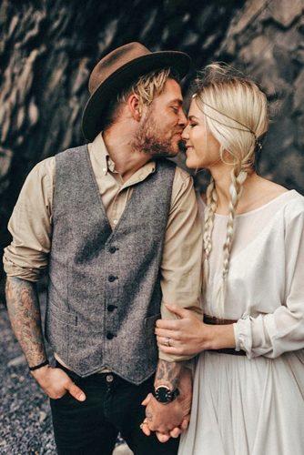 casual fall wedding attire groom