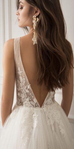 lihi hod wedding dresses a line low back lace hand beaded sleeveless with straps
